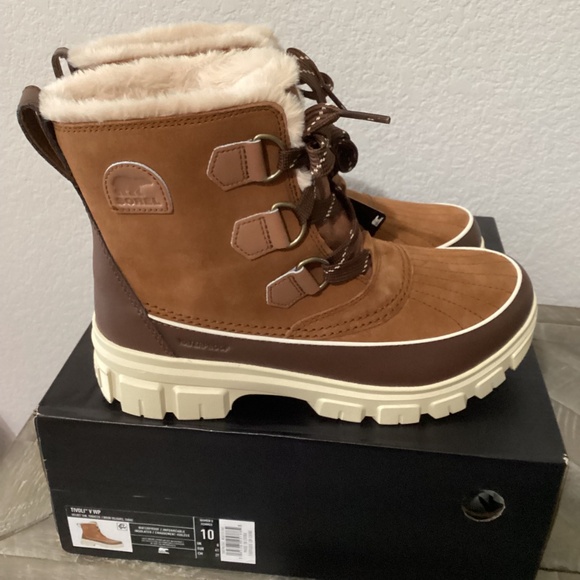 Sorel Women's Tivoli V Waterproof Booties, size 10 - Picture 8 of 11